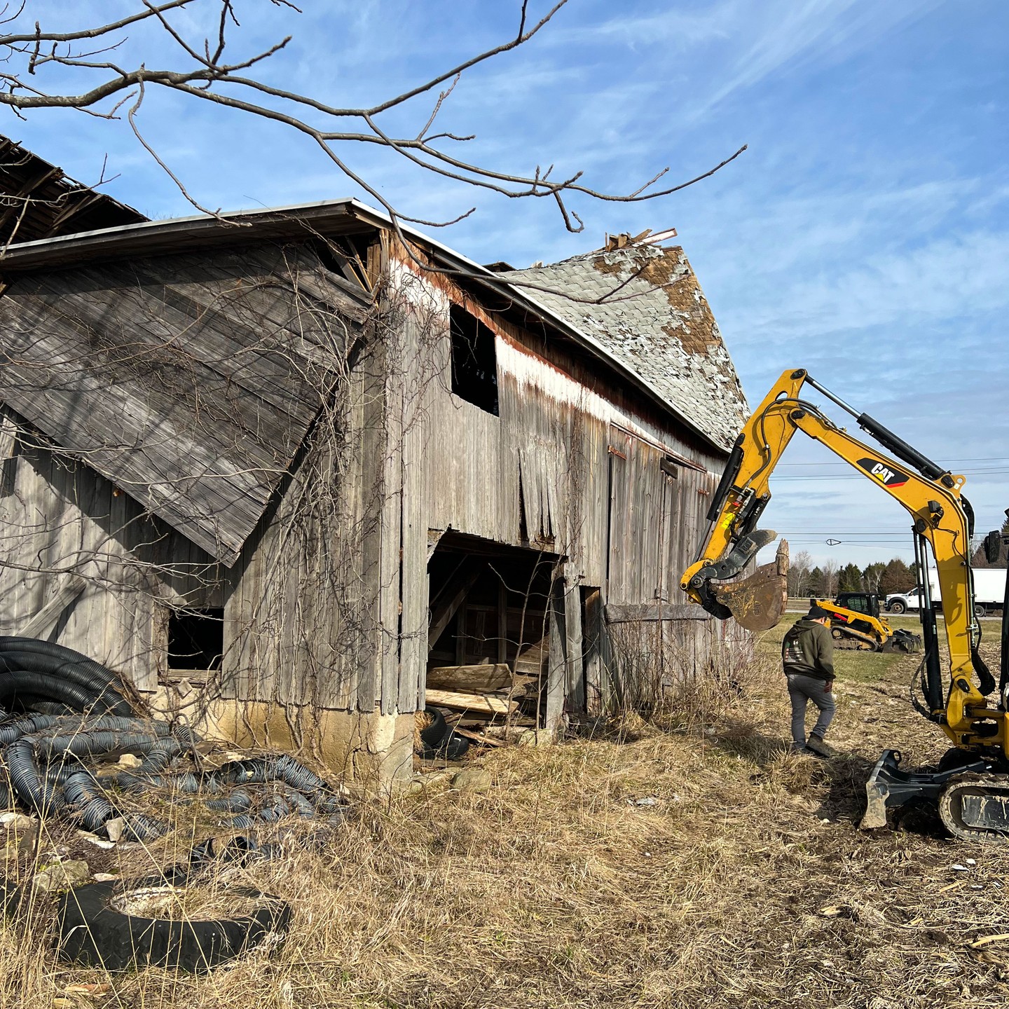 A Plus Equipment Services and  Excavation - A Plus Junk Removal Facebook ad