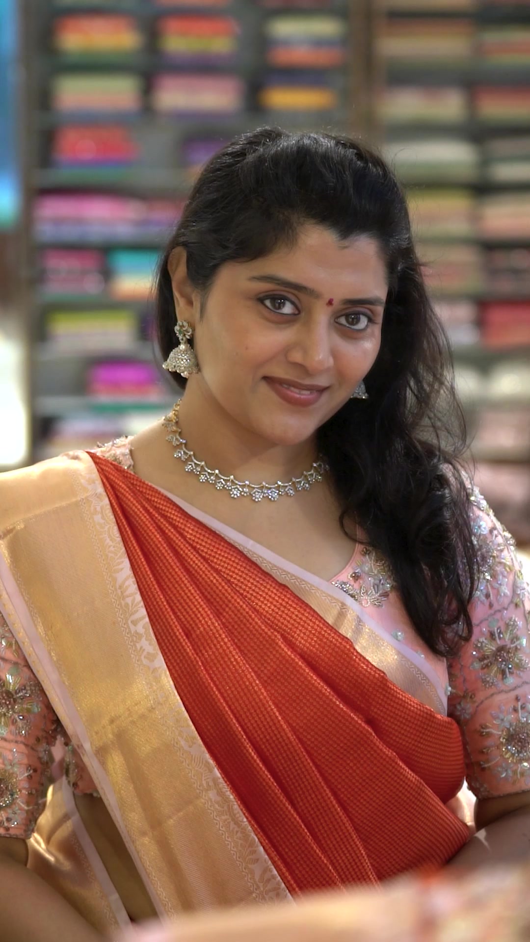 Kancheepuram Varamahalakshmi Silks Facebook ad: Hyderabad’s kind of statement sarees.