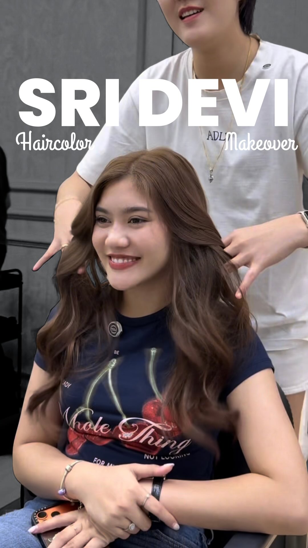 Marsya Hairdesign Facebook ad: Dari sudut kota Palembang, Kak Devi membawa mimpi…