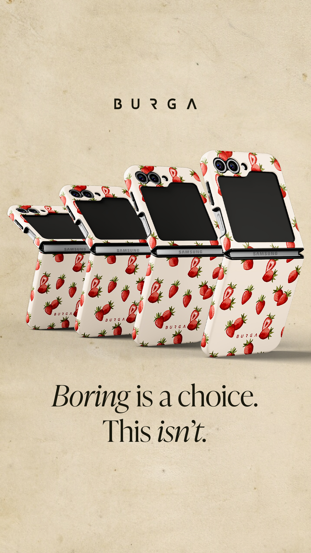 BURGA Facebook ad