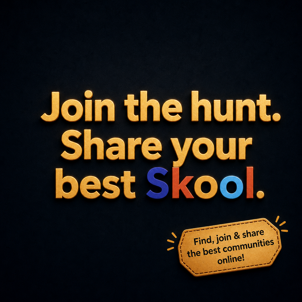 Skool Facebook ad