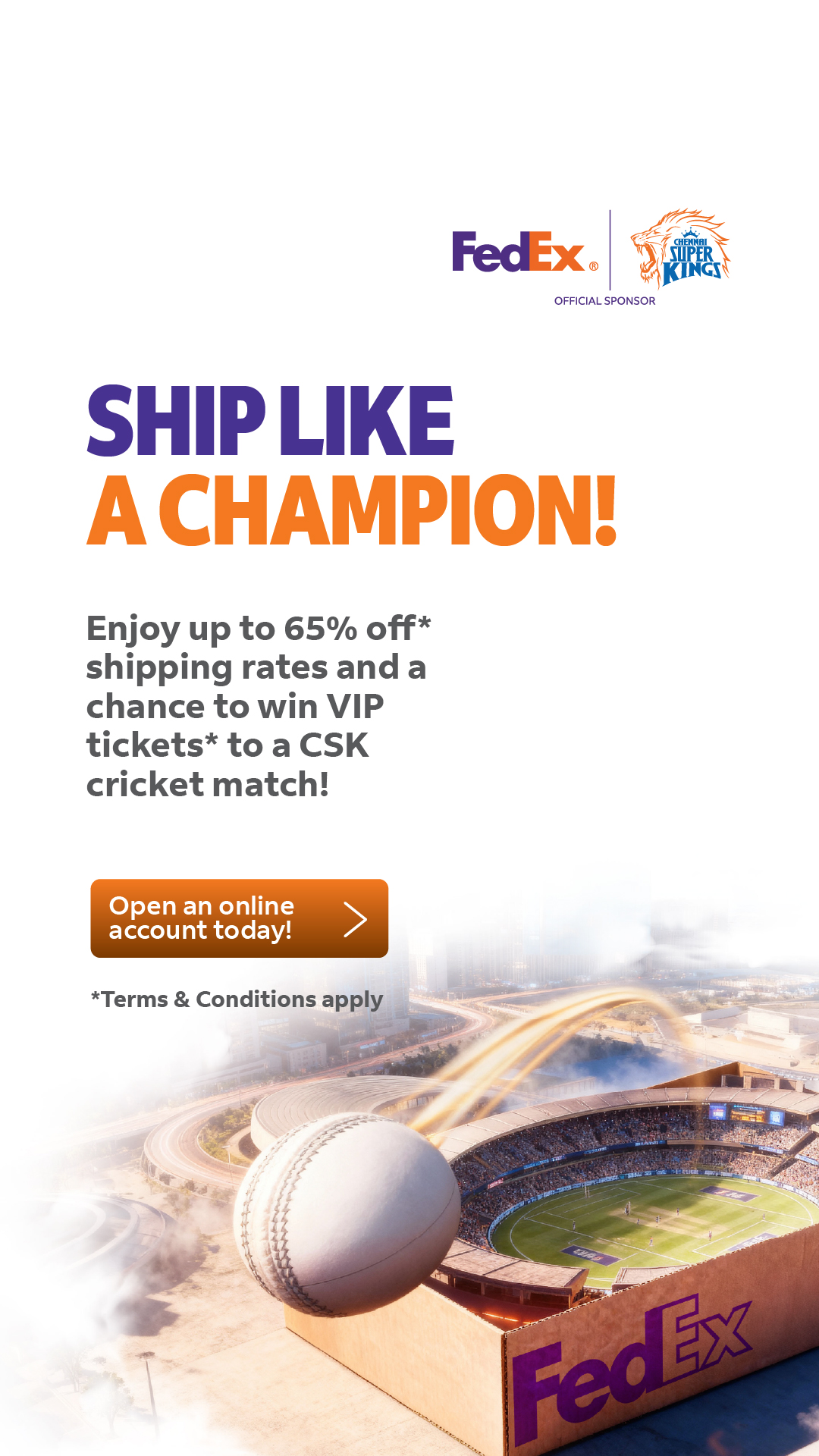 FedEx MEISA Facebook ad