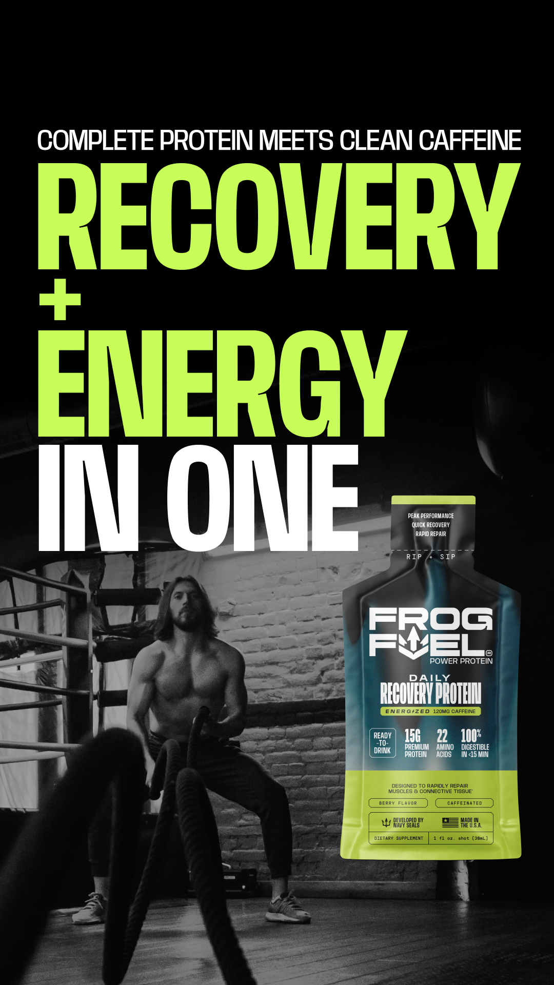 Frog Fuel Actual Facebook ad