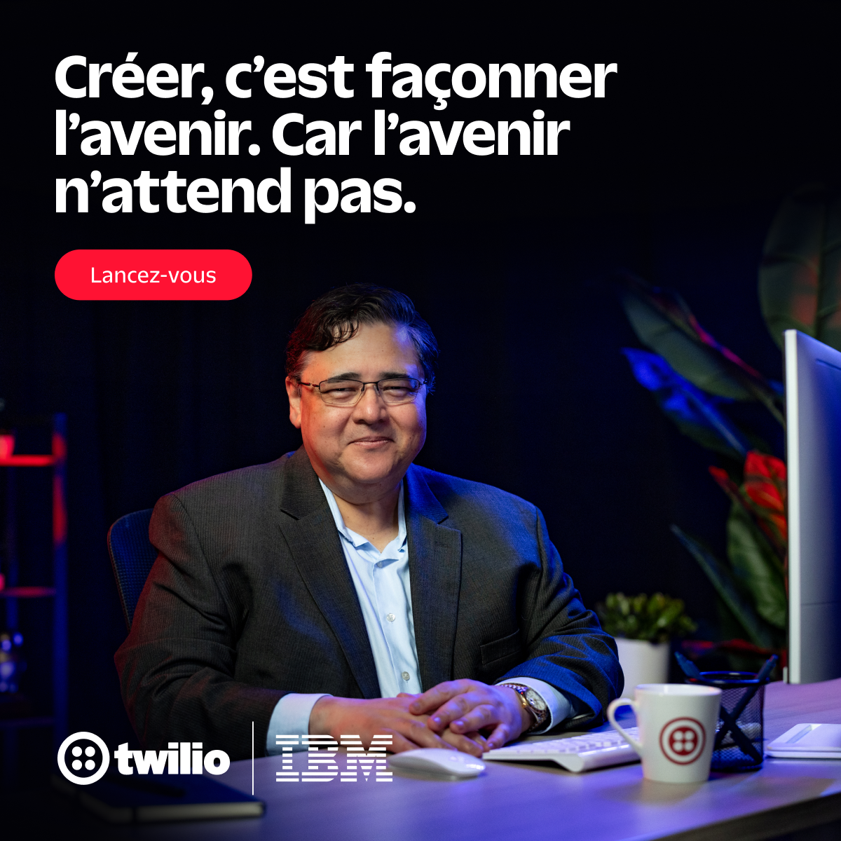 Twilio Facebook ad
