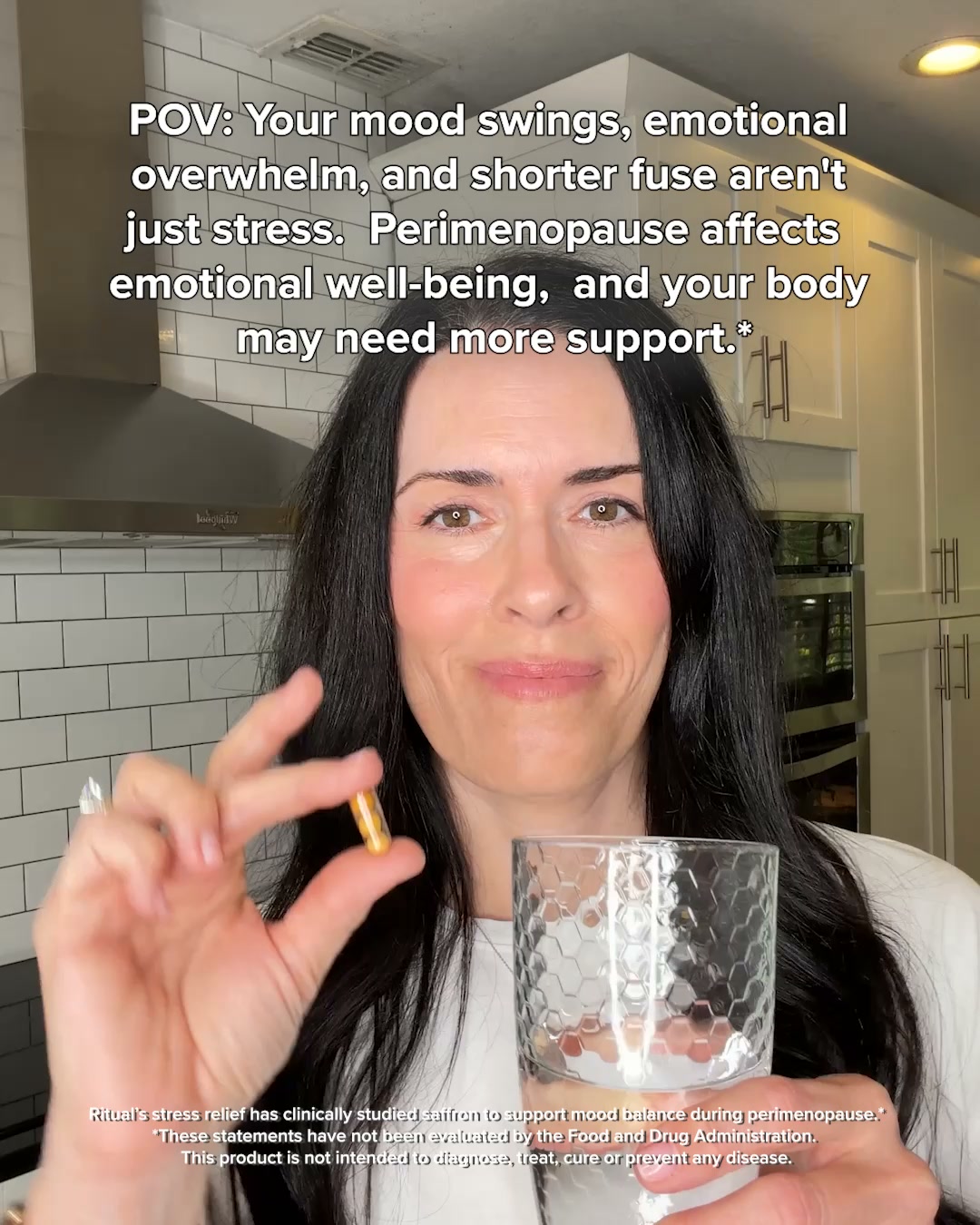 Ritual Facebook ad: Less Stress.All Day Long