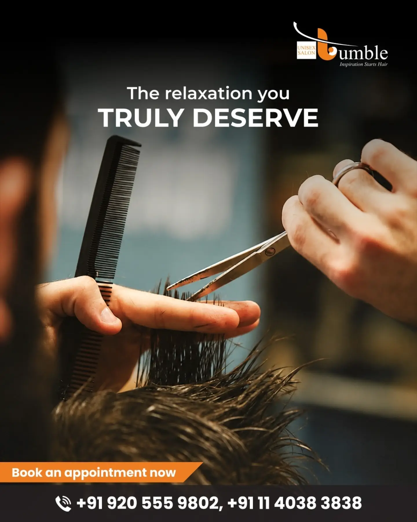 Tumble Salon Facebook ad
