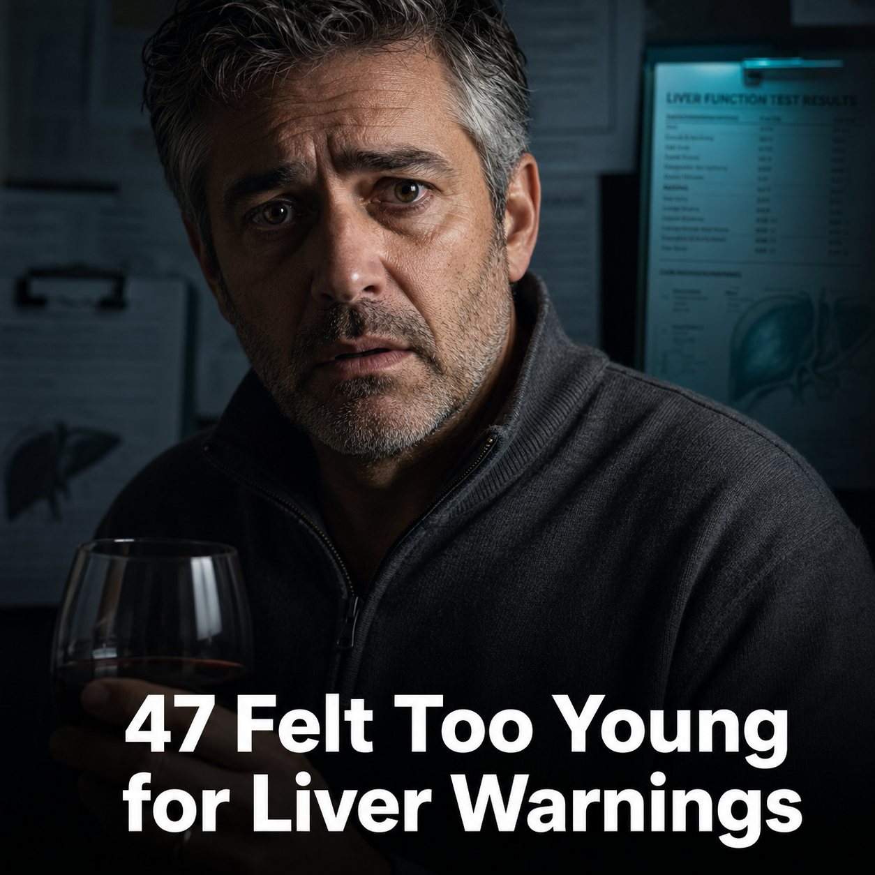 Two Glasses Later Facebook ad: What My Specialist Said at 47