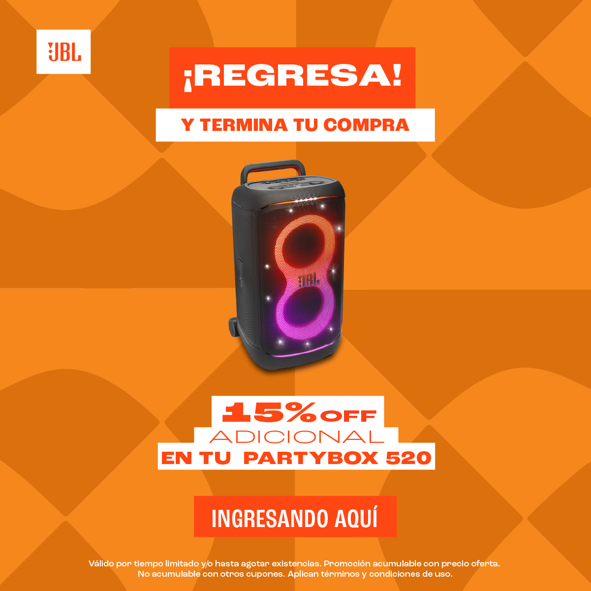 JBL Colombia Facebook ad: Envío gratis