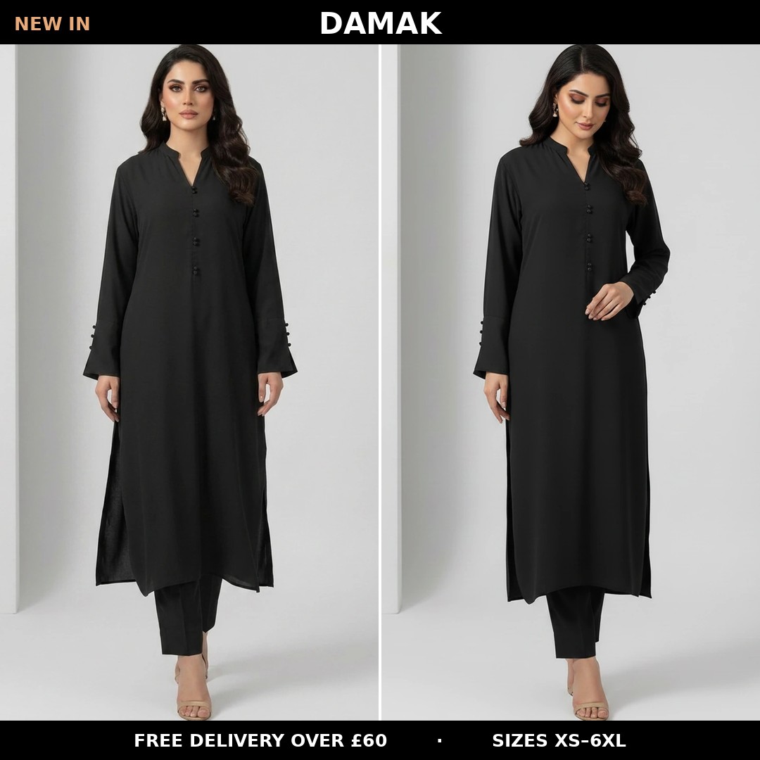 Damak Facebook ad: Our grip two-piece sets - effortless and easy.