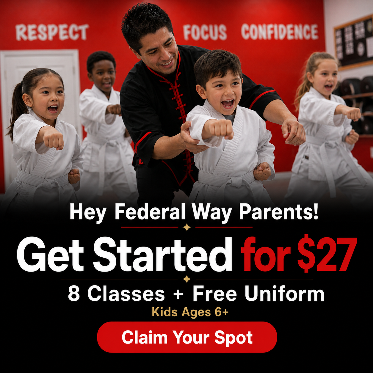 Academy Of Kempo Martial Arts- Federal Way Facebook ad