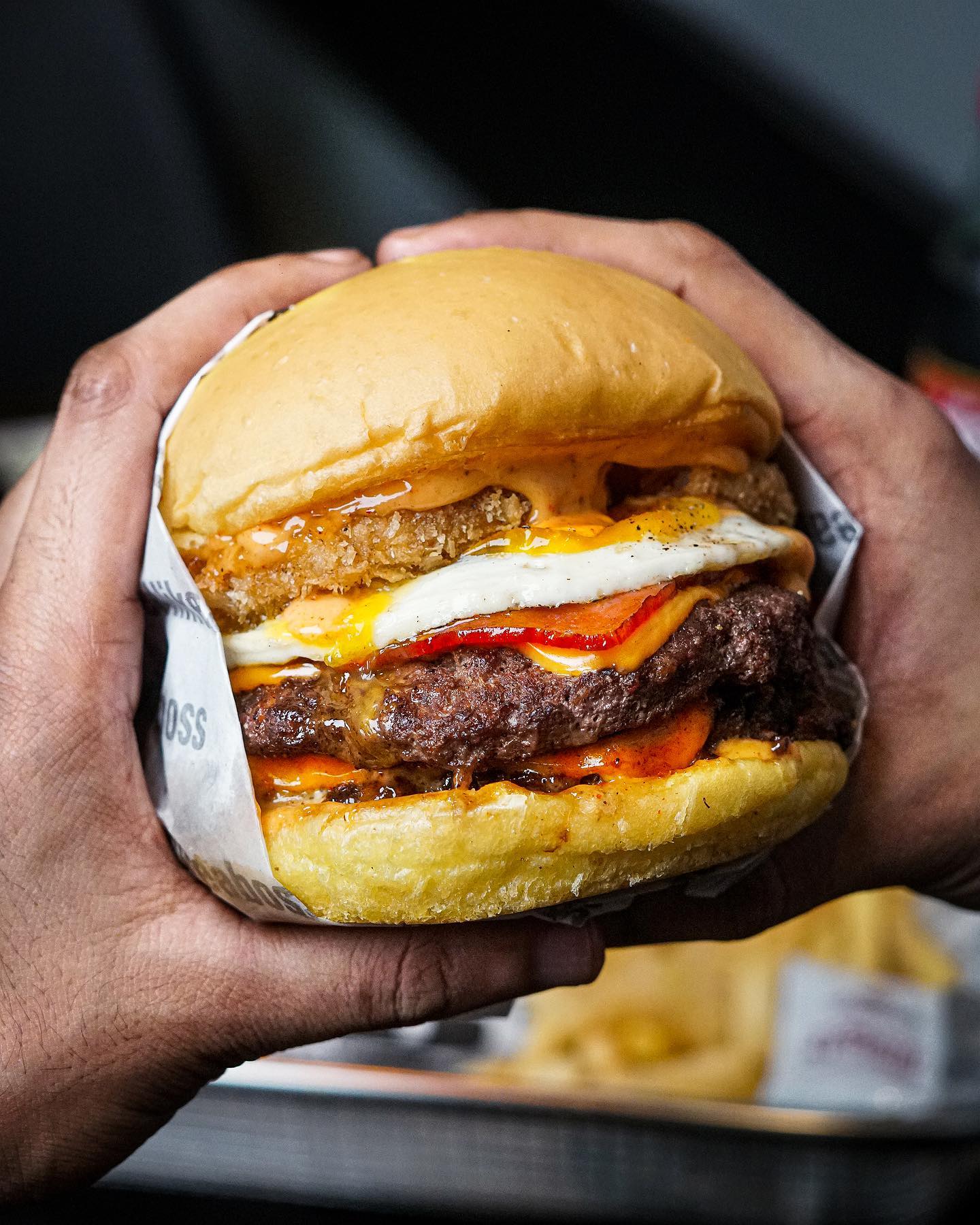 Burger Boss Facebook ad