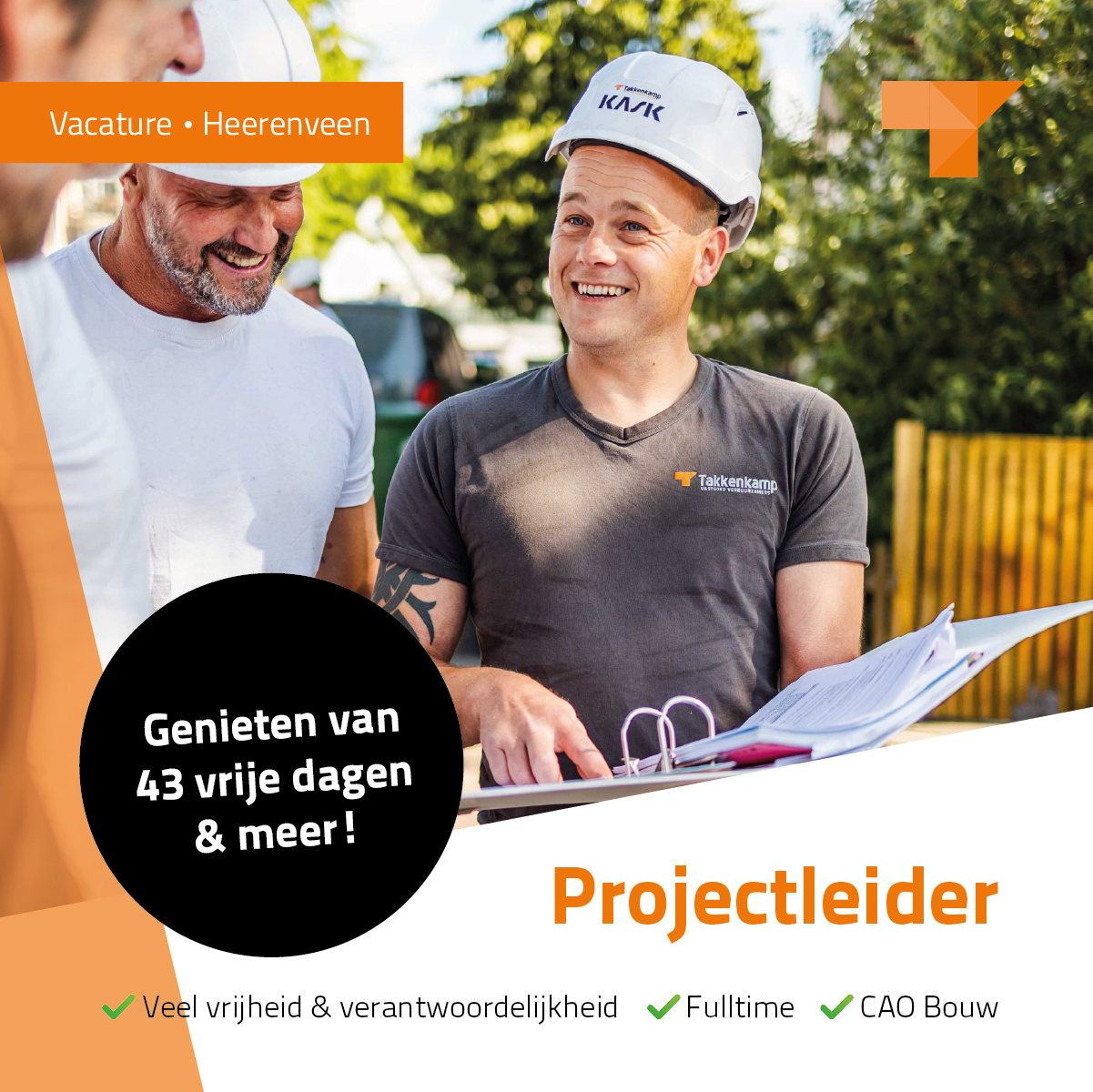 Takkenkamp Groep Facebook ad from Feb 6, 2026