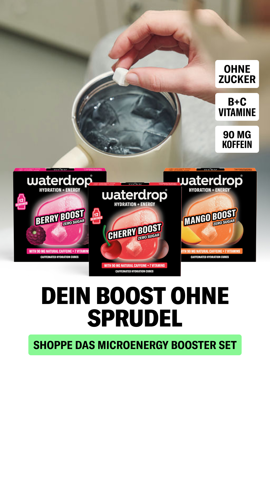 waterdrop Facebook ad