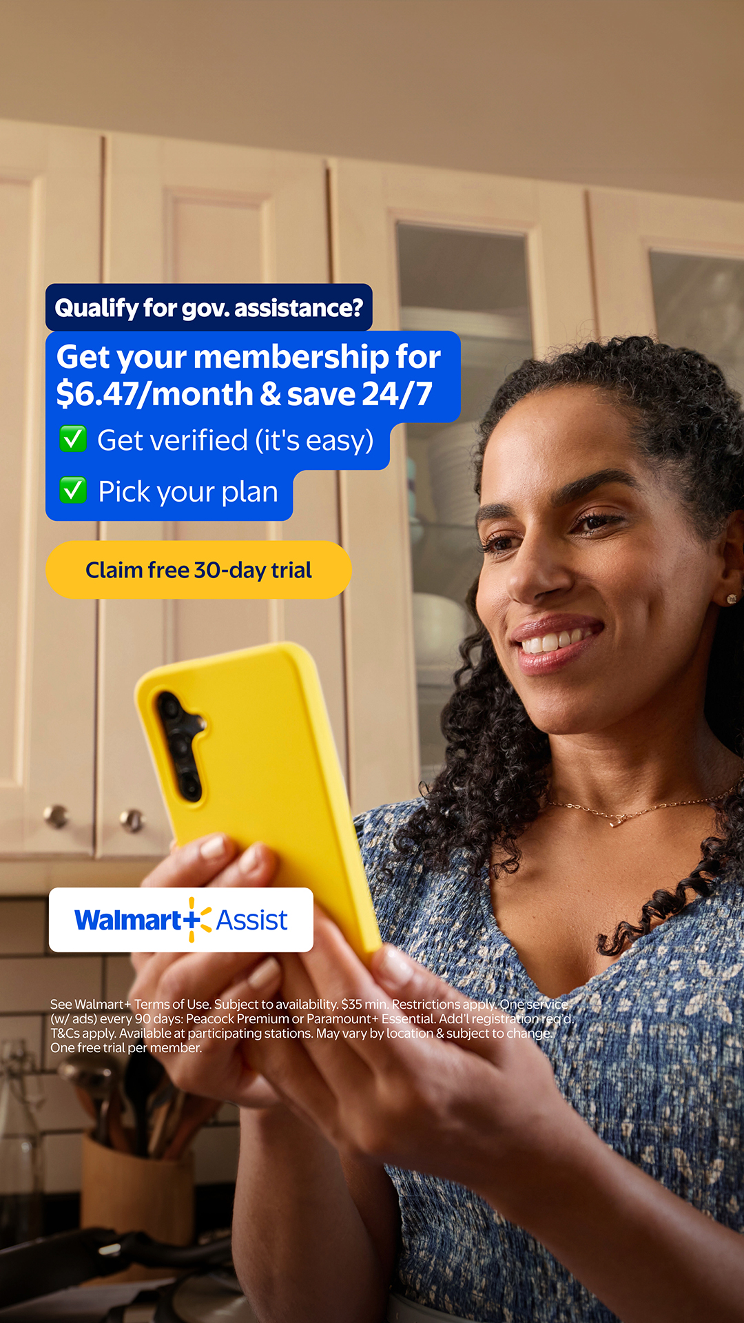 Walmart Facebook ad
