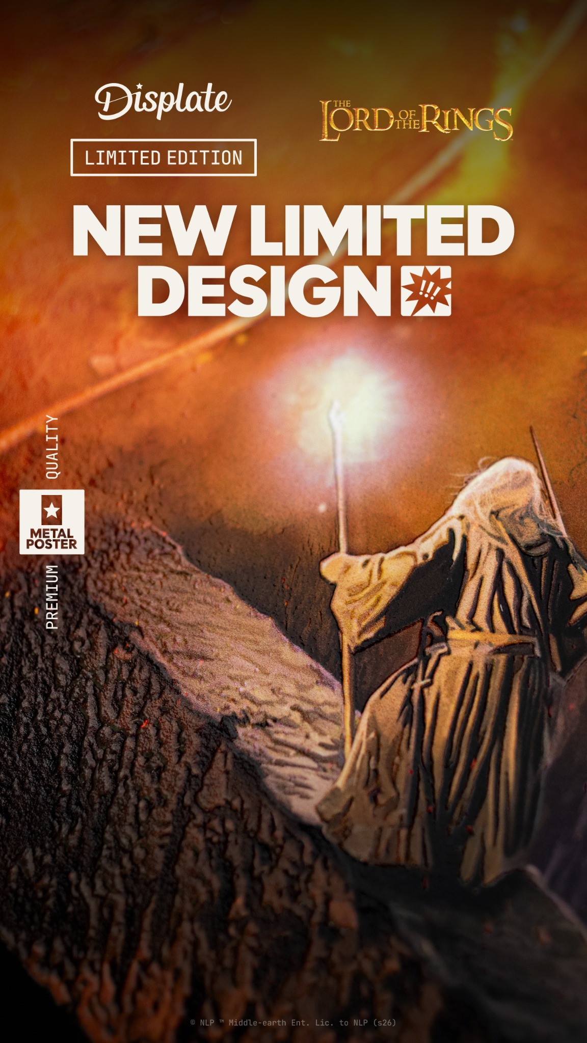 Displate Facebook ad