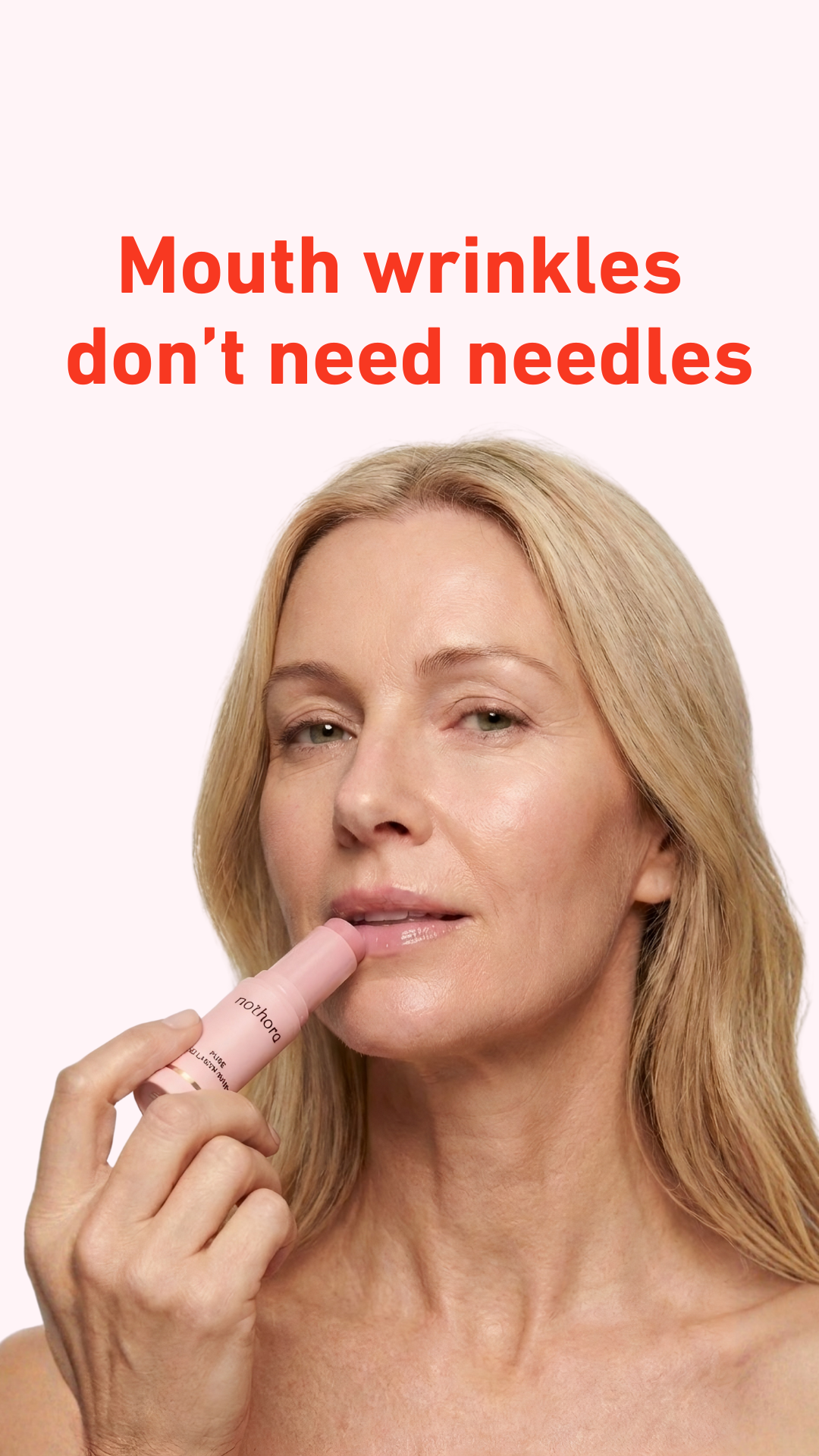 Nothora Facebook ad: Soften Mouth Wrinkles Naturally