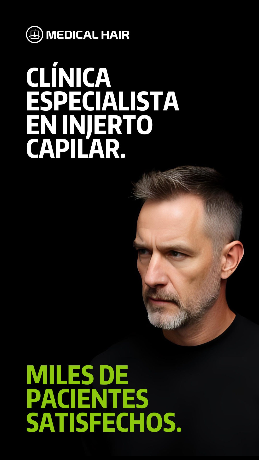 Medical Hair Benidorm Facebook ad