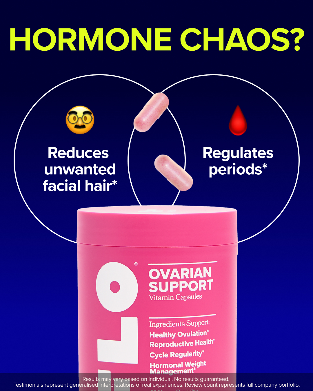 FLO Facebook ad