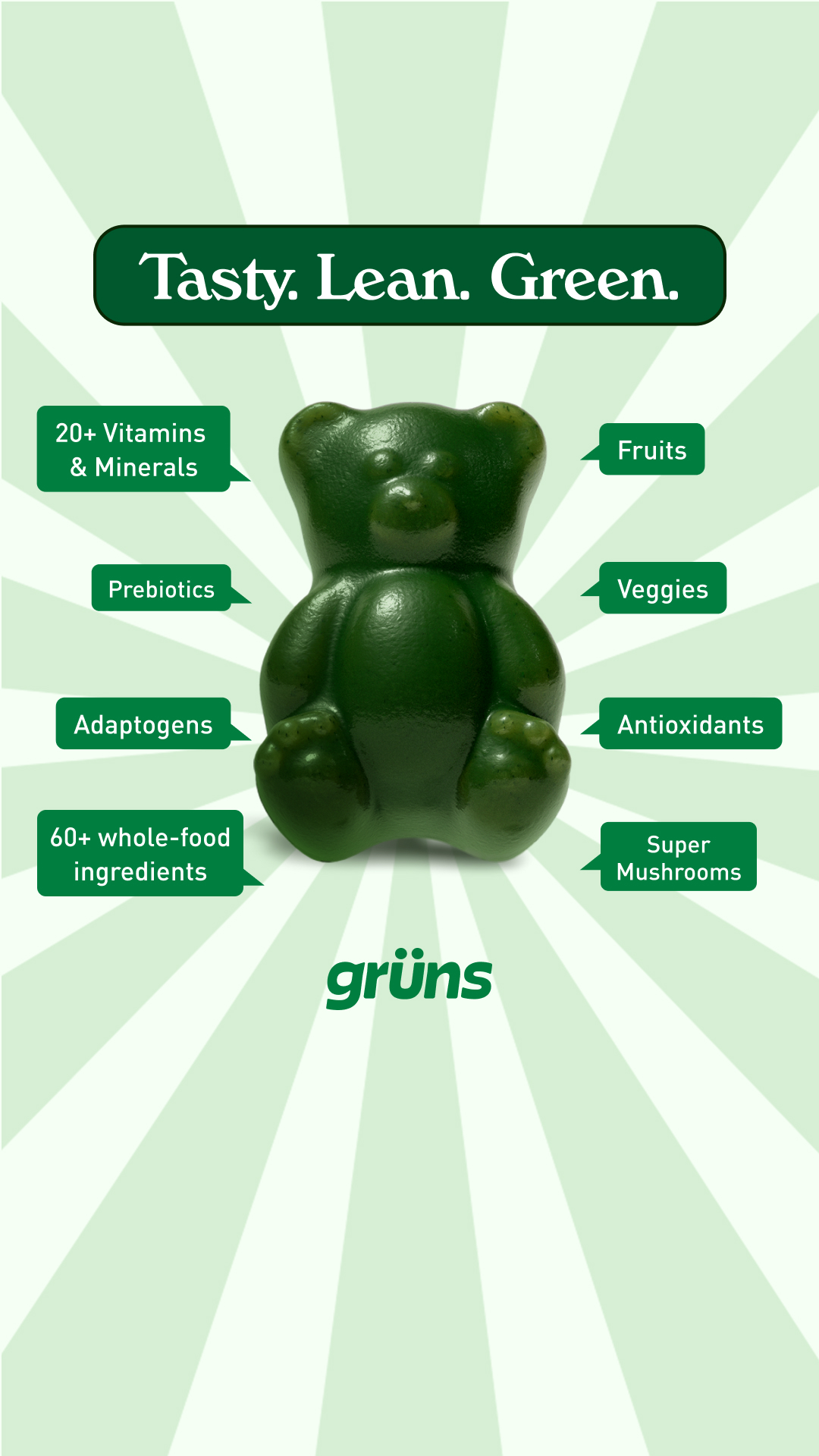 Grüns Facebook ad