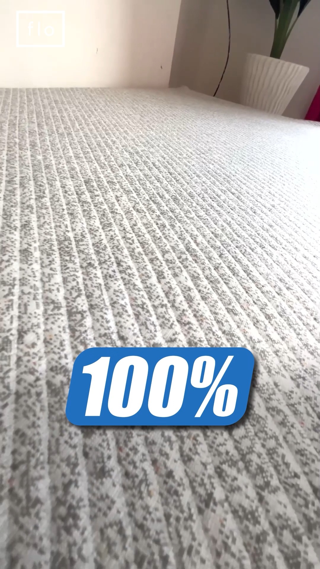 Flo Mattress Facebook ad: 100 Nights Risk-Free Trial |