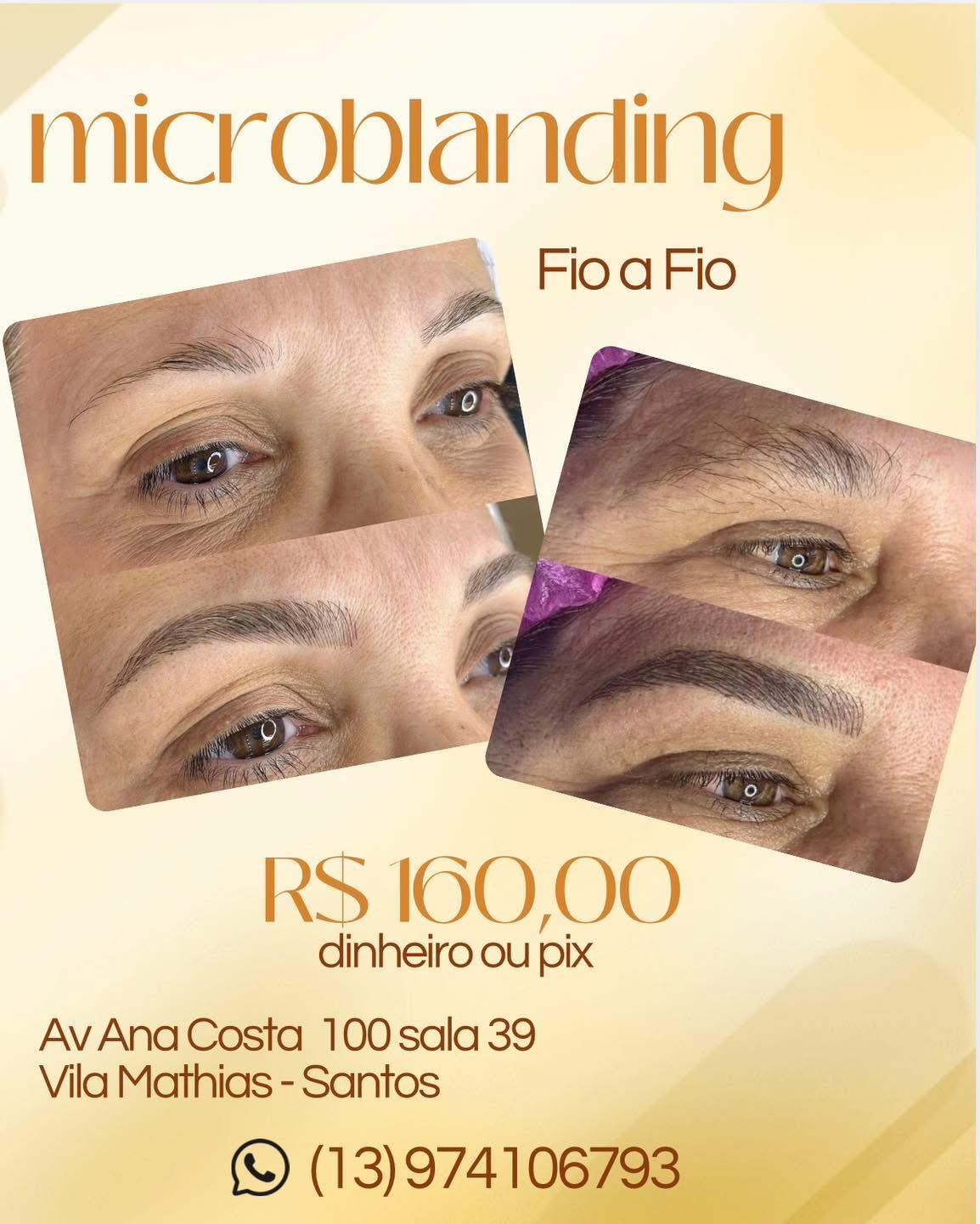 D'Bellas Sobrancelhas II Facebook ad