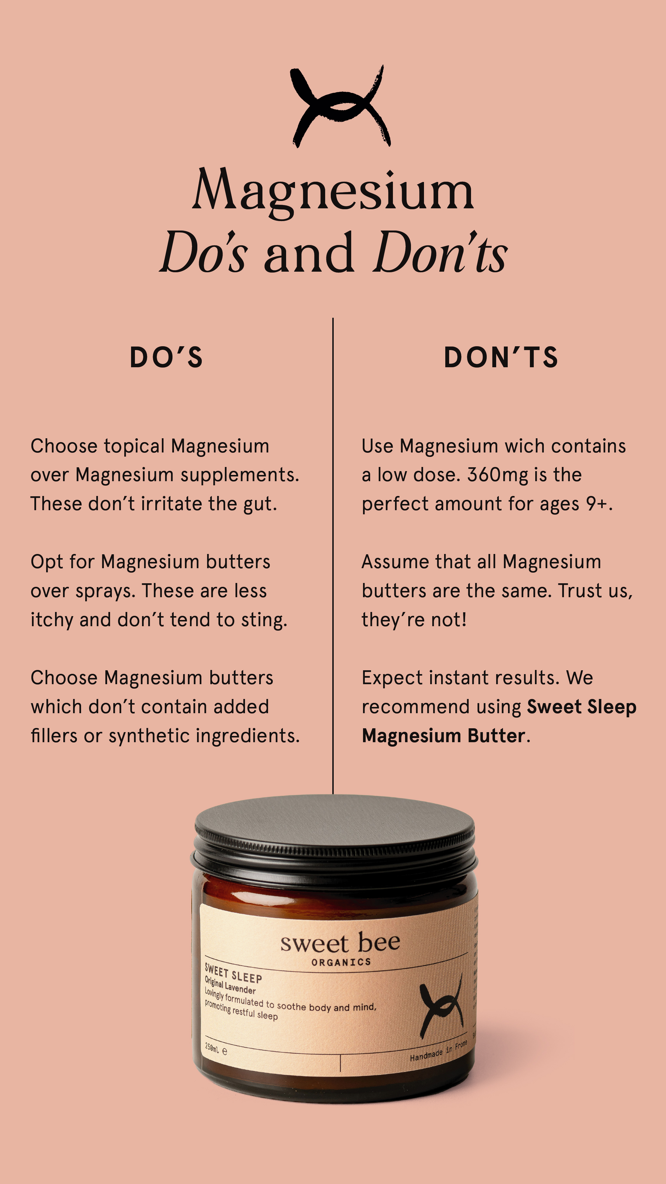 Sweet Bee Organics Facebook ad