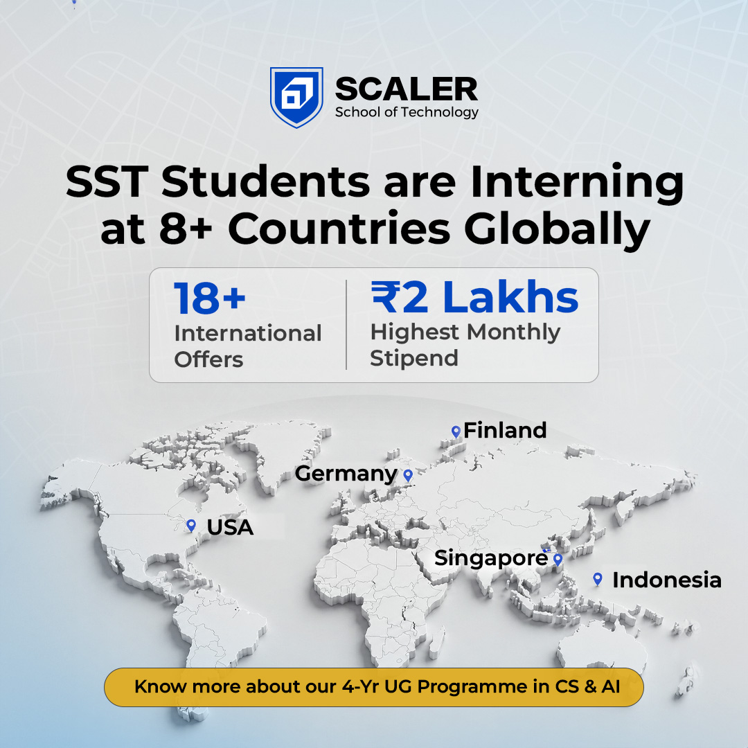 Scaler School of Technology Facebook ad