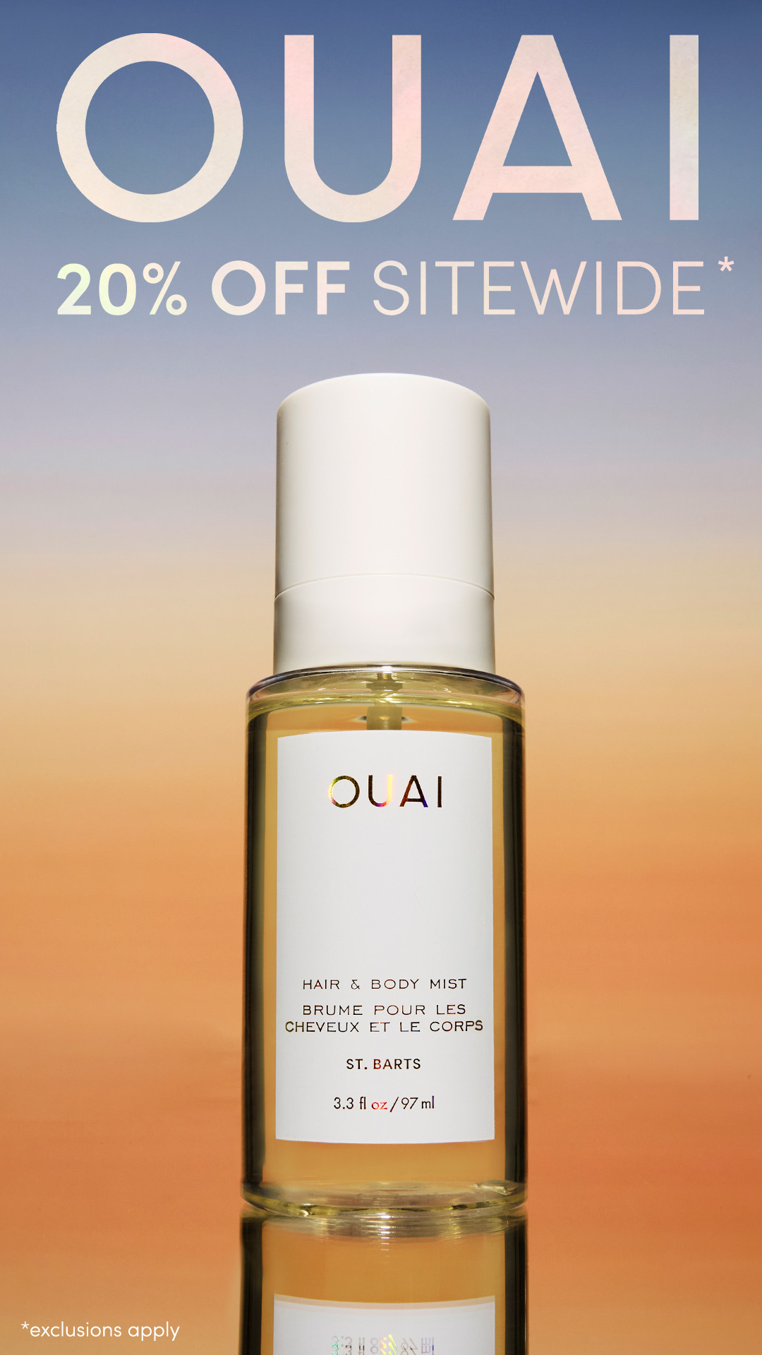 OUAI Facebook ad
