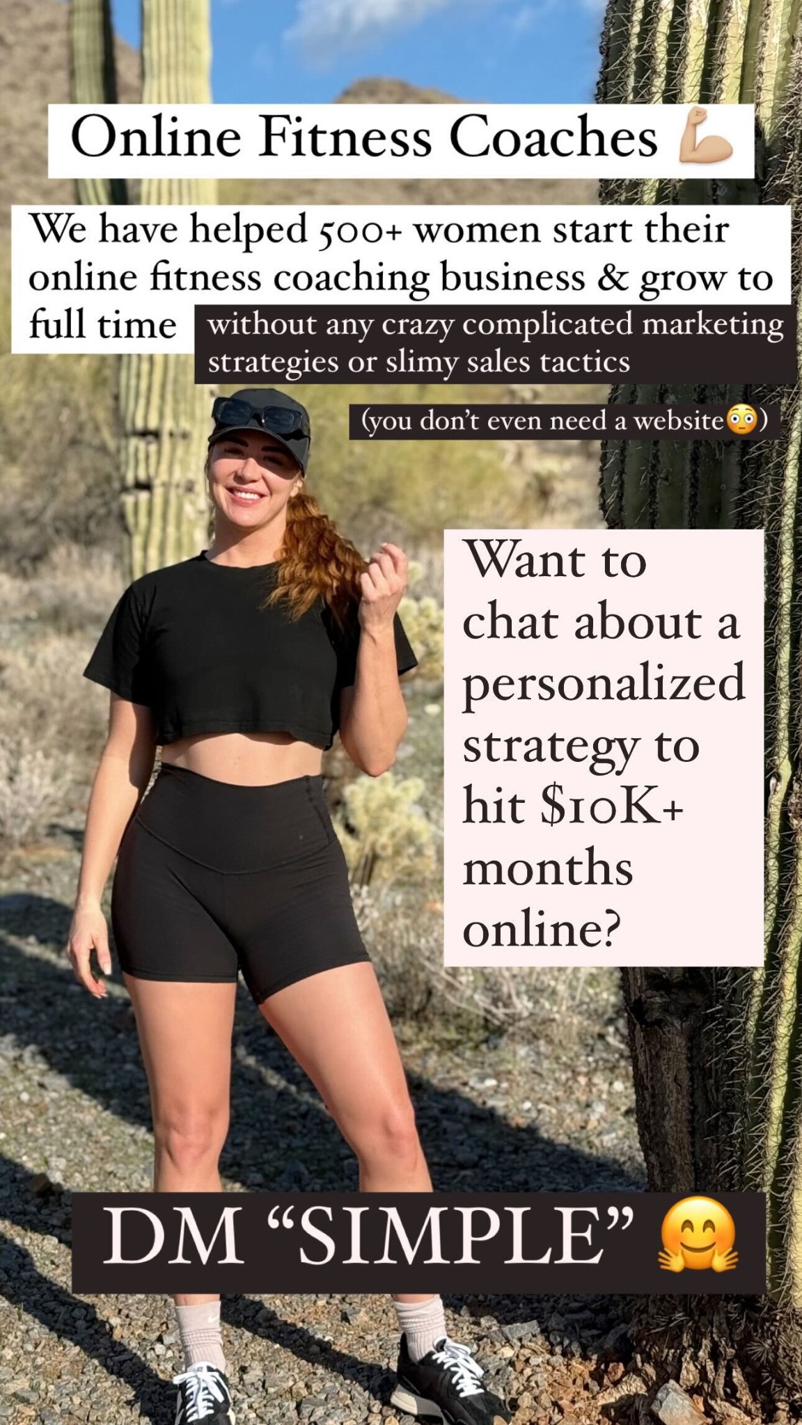 Bri Morrison Coaching Facebook ad