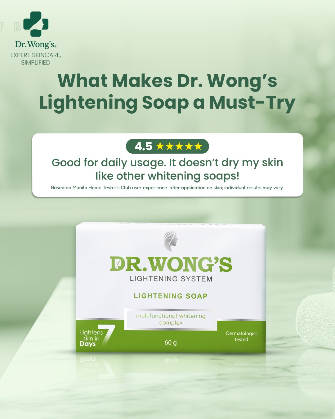 Dr. S. Wong Facebook ad