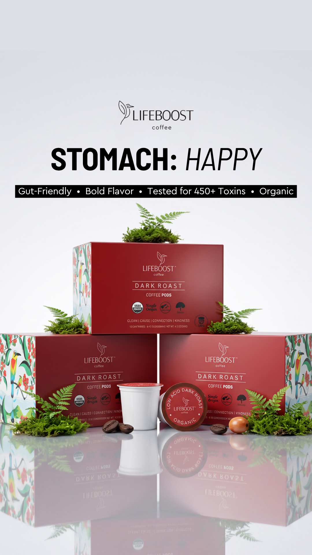 Lifeboost Coffee Facebook ad