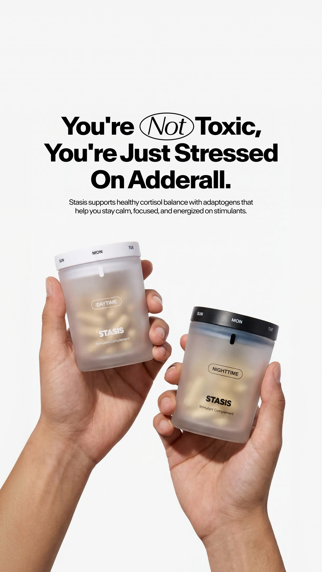 Stasis Facebook ad