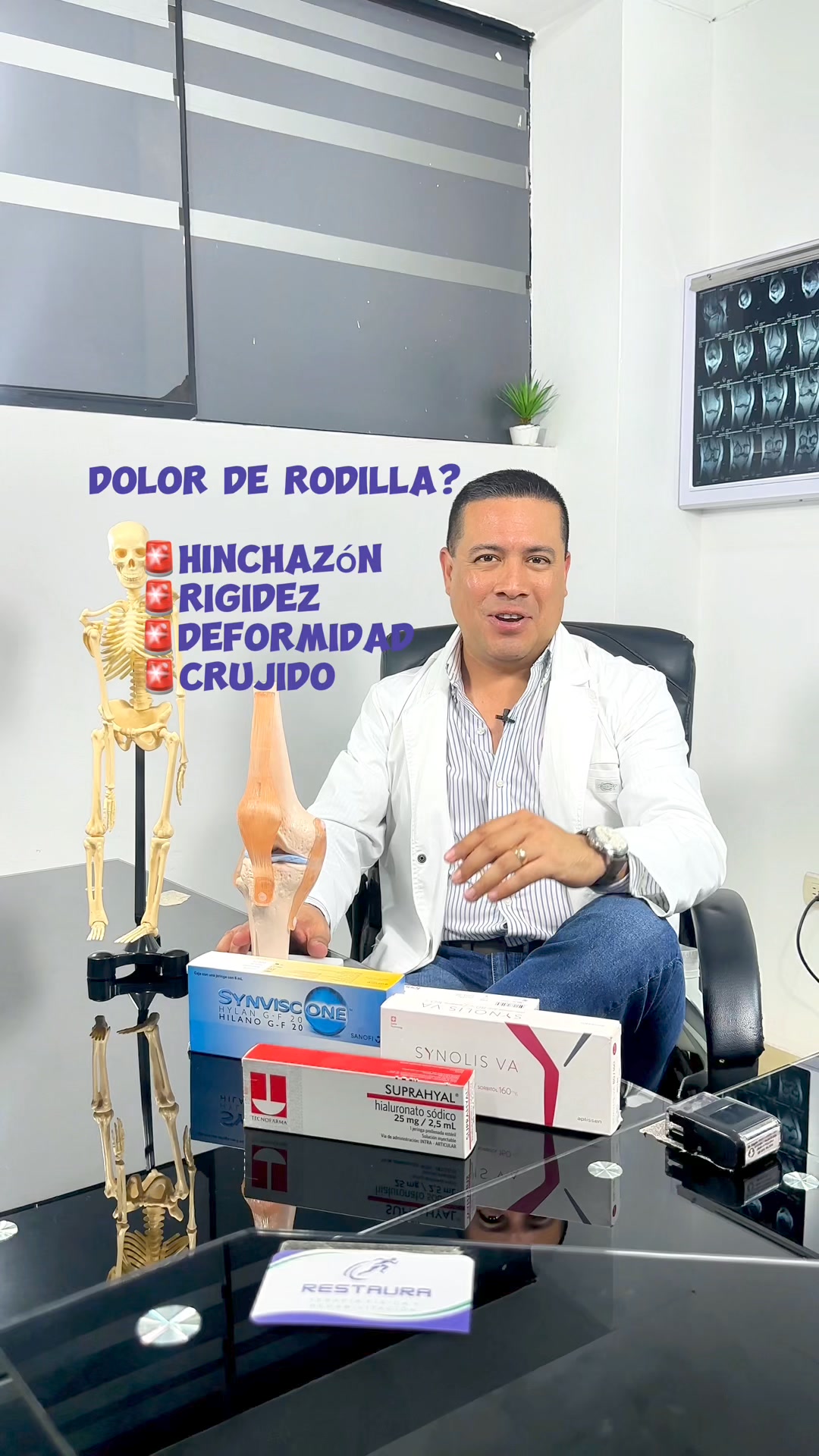 Dr. Ángelo Luciano - Ortopedia & Traumatología Facebook ad: ¡Olvidate de tu dolor de Rodilla.Contactame