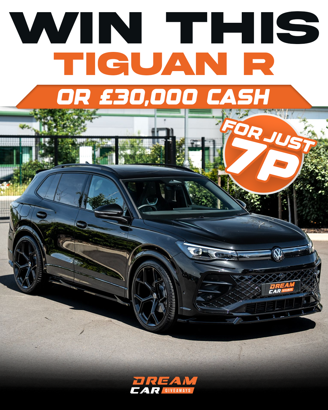 Dream Car Giveaways Facebook ad