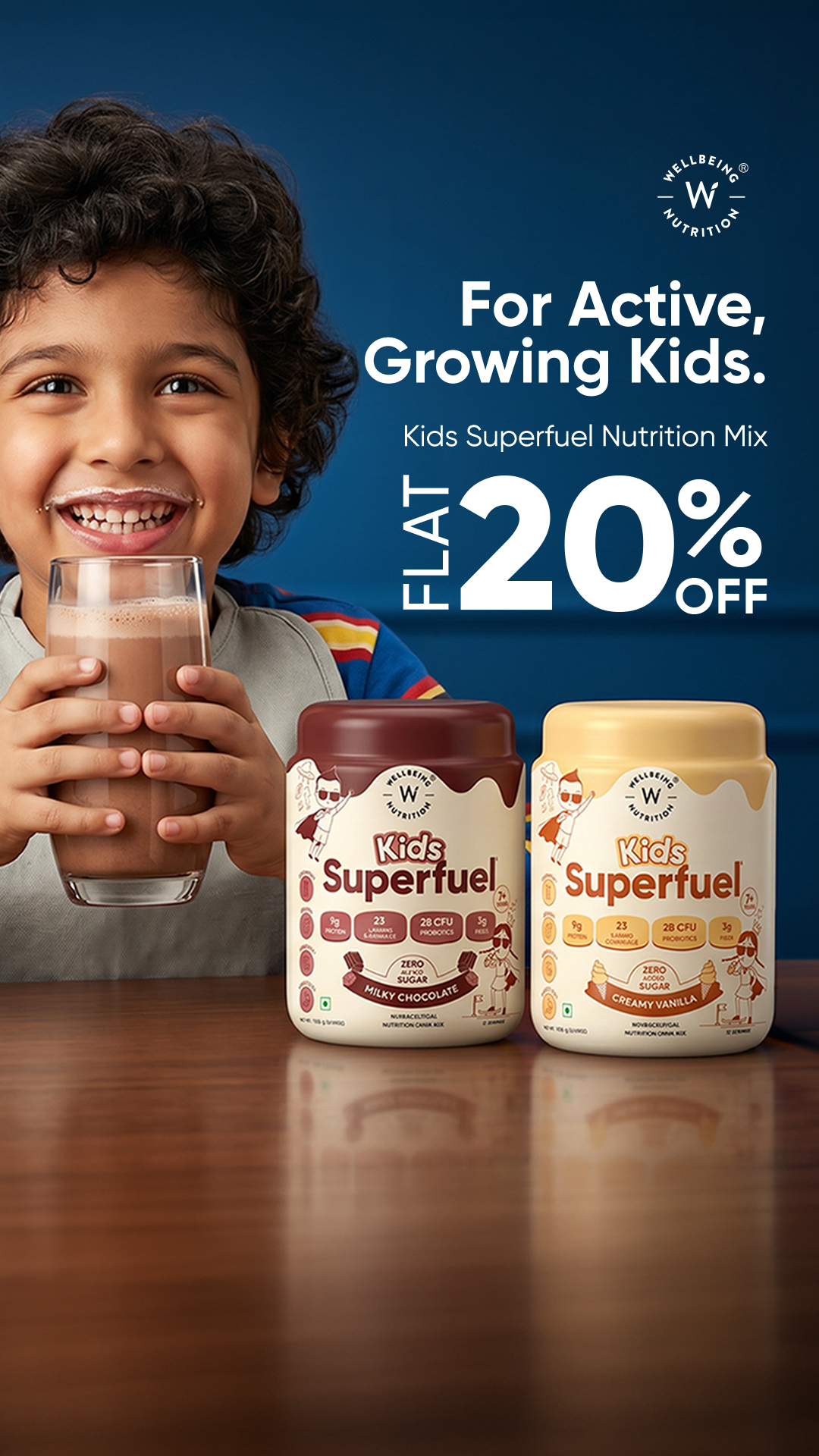 Wellbeing Nutrition Facebook ad