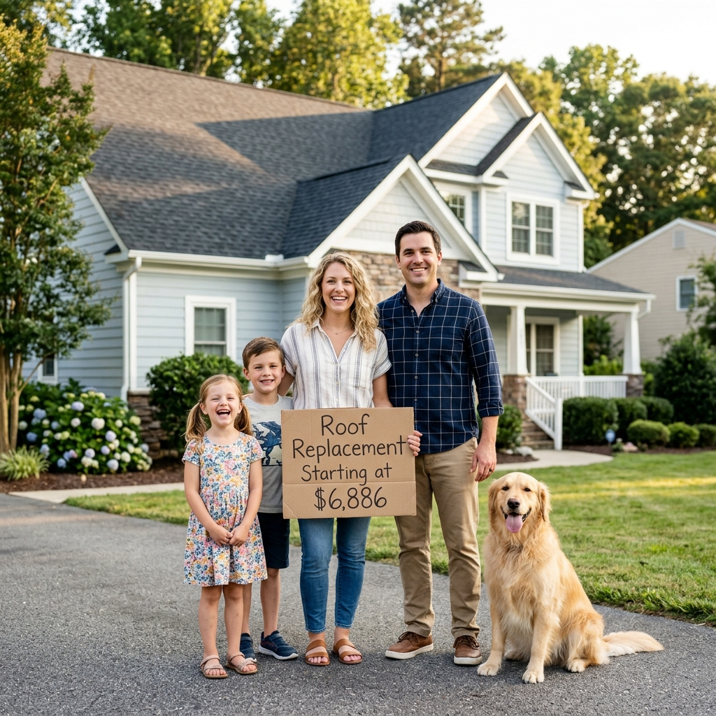 JL Roofing Contractors Facebook ad