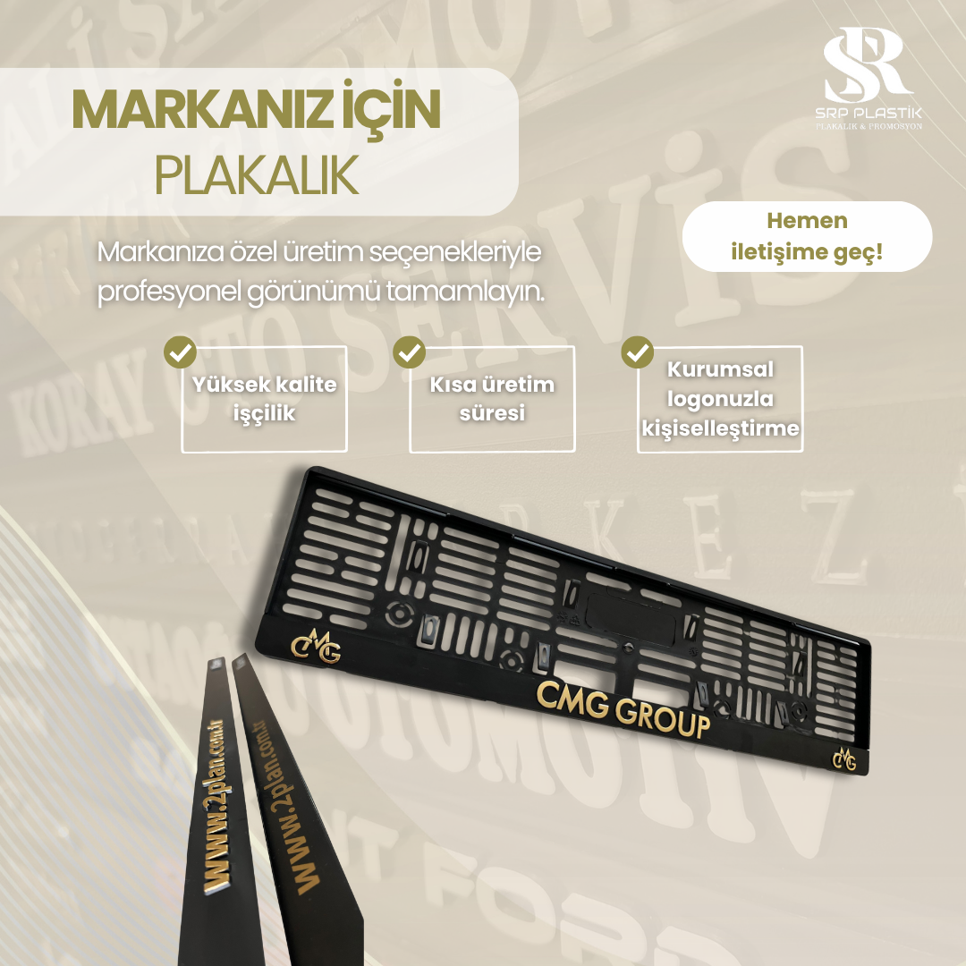 SRP Plastik Facebook ad: Tarzını plakana yansıt!