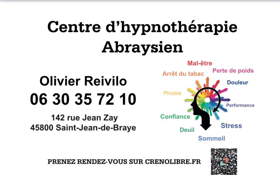Reivilo hypnose Facebook ad: Prenez RDV avec Olivier Raby - Hypnothérapeute à…