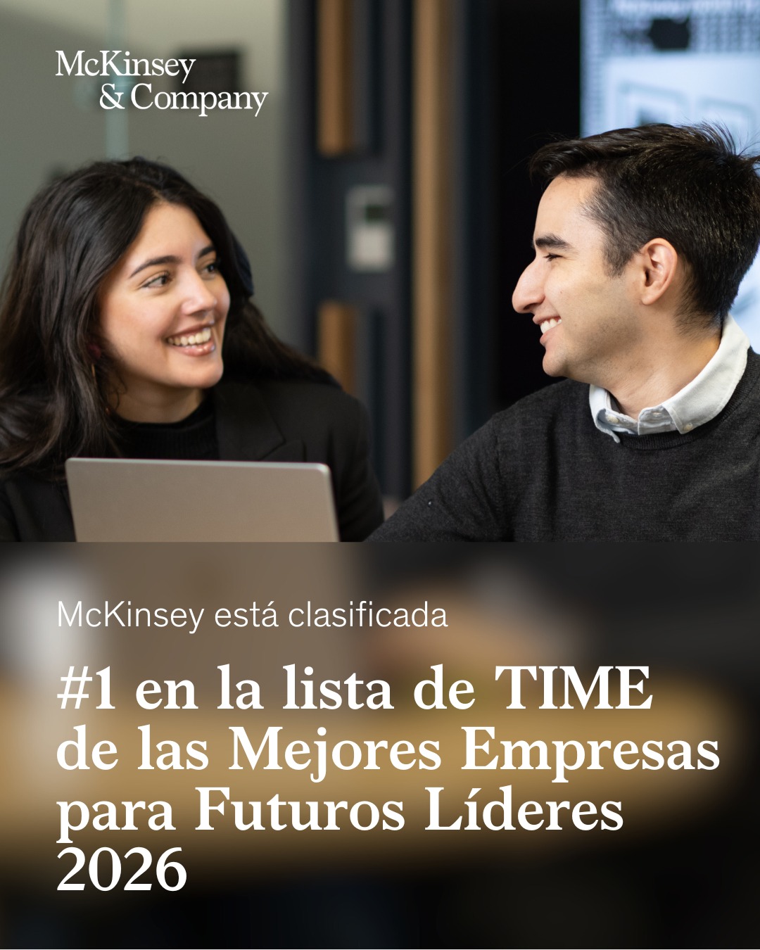 McKinsey & Company Hispanoamérica Facebook ad: ¡Nos enorgullece anunciar que, por tercer año consecutivo…