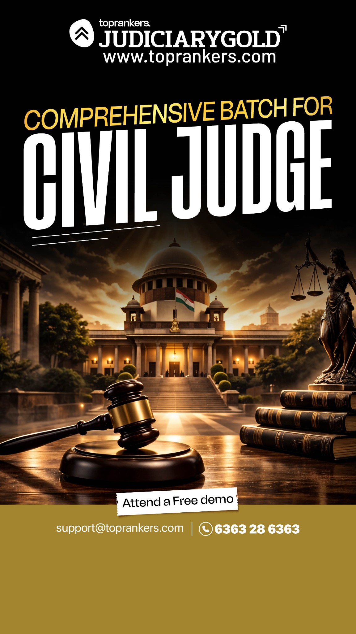 Judiciary Gold Facebook ad