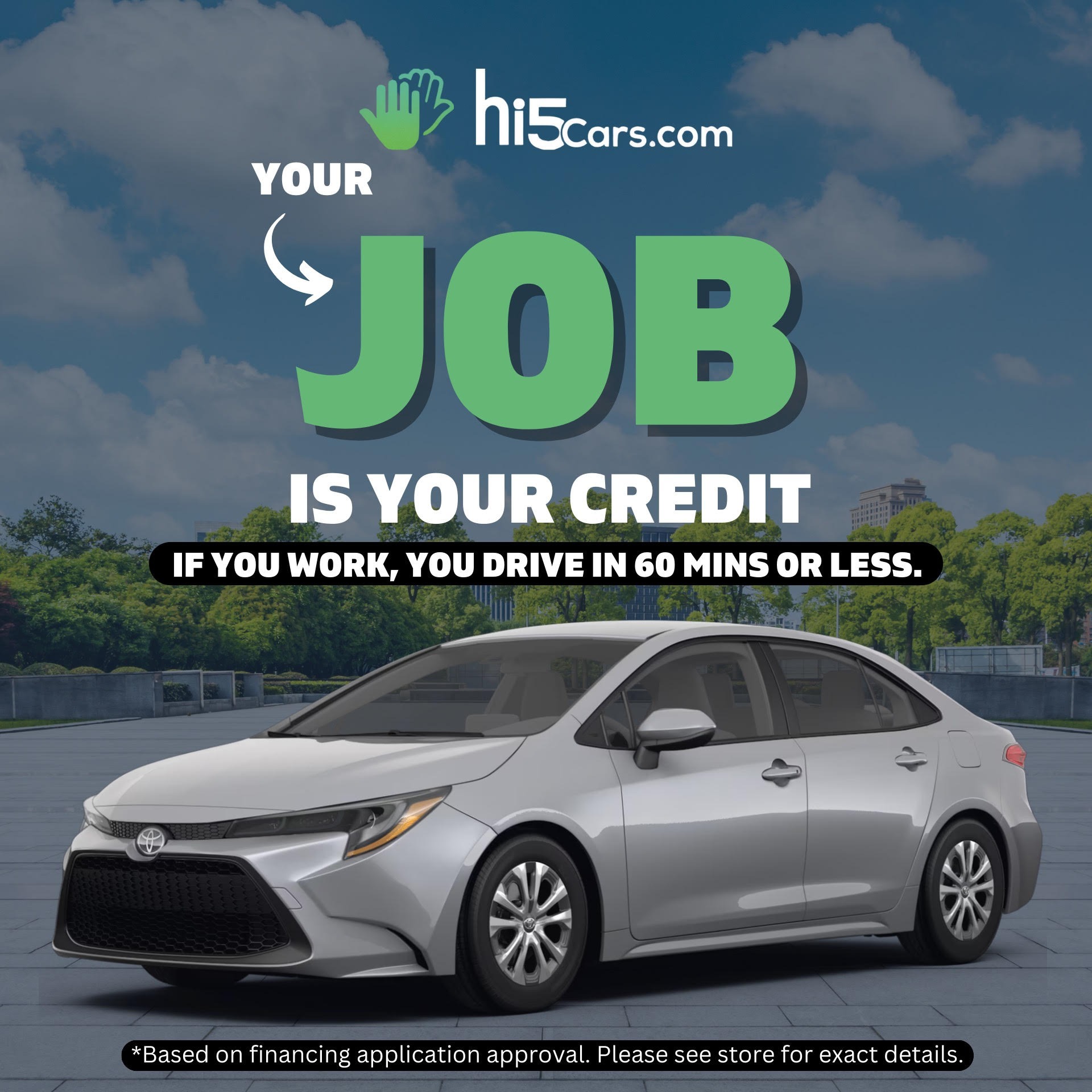 Hi5Cars - Queens, New York Facebook ad: Summer Financing Offer