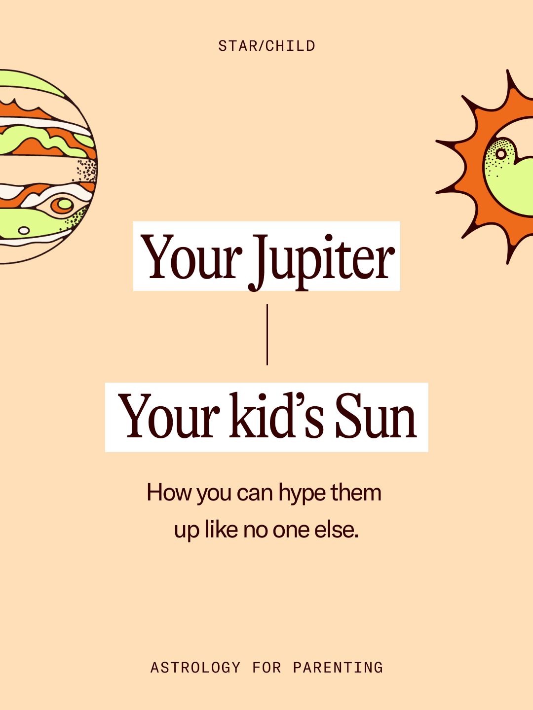 STAR/CHILD Facebook ad: STAR/CHILD is the only astrology app for parenting.