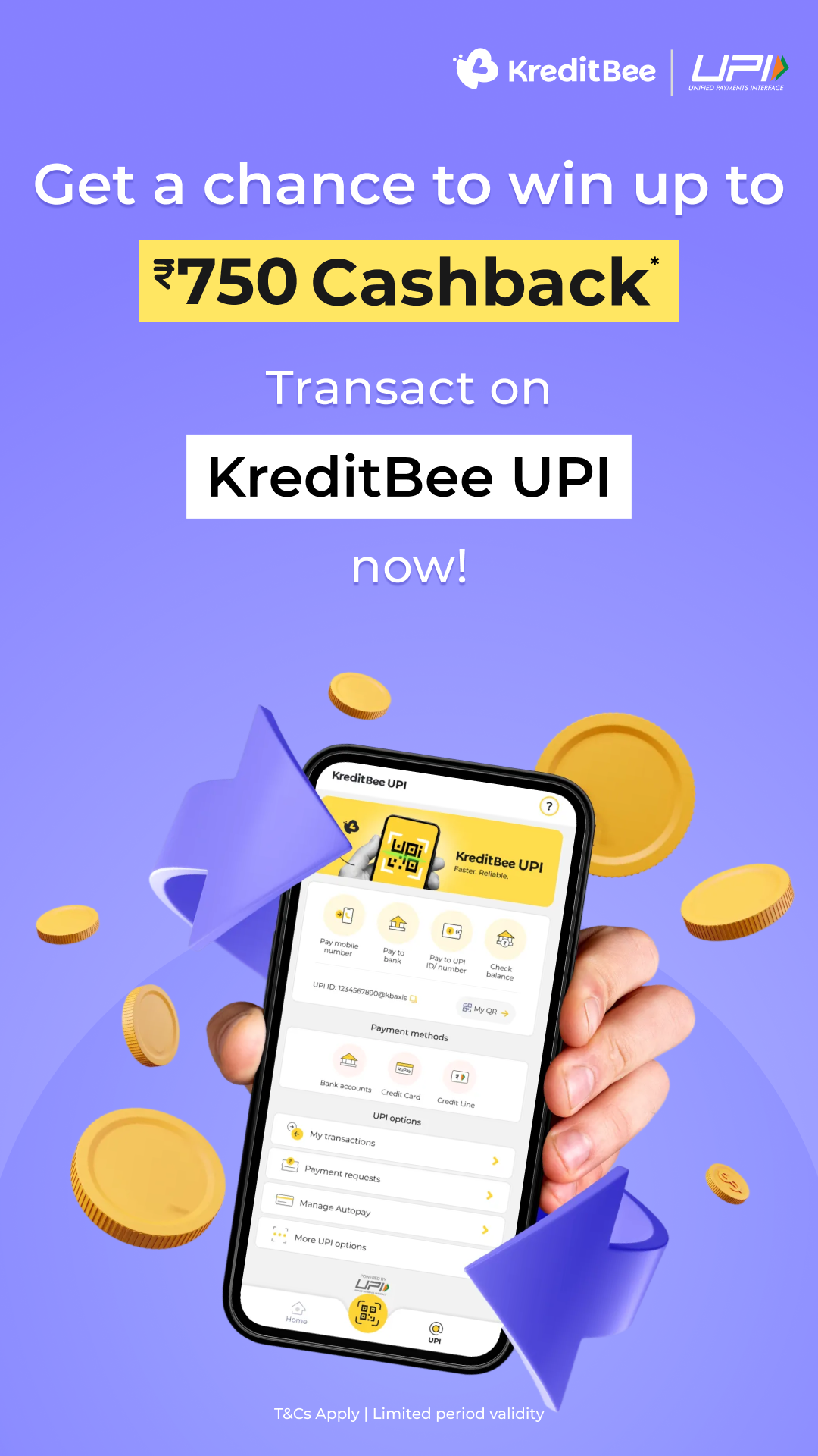 KreditBee Facebook ad