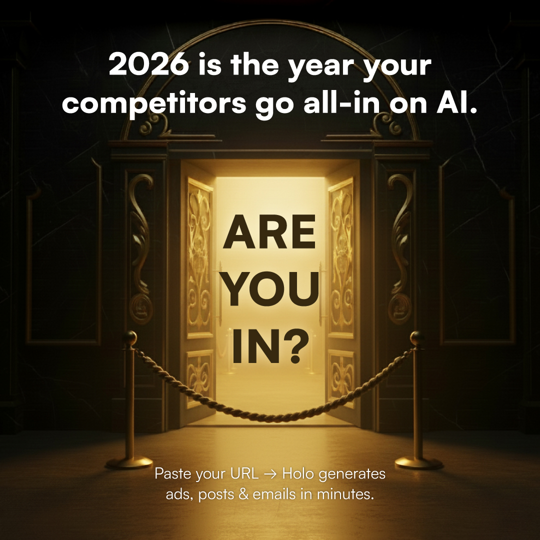 Holo Facebook ad
