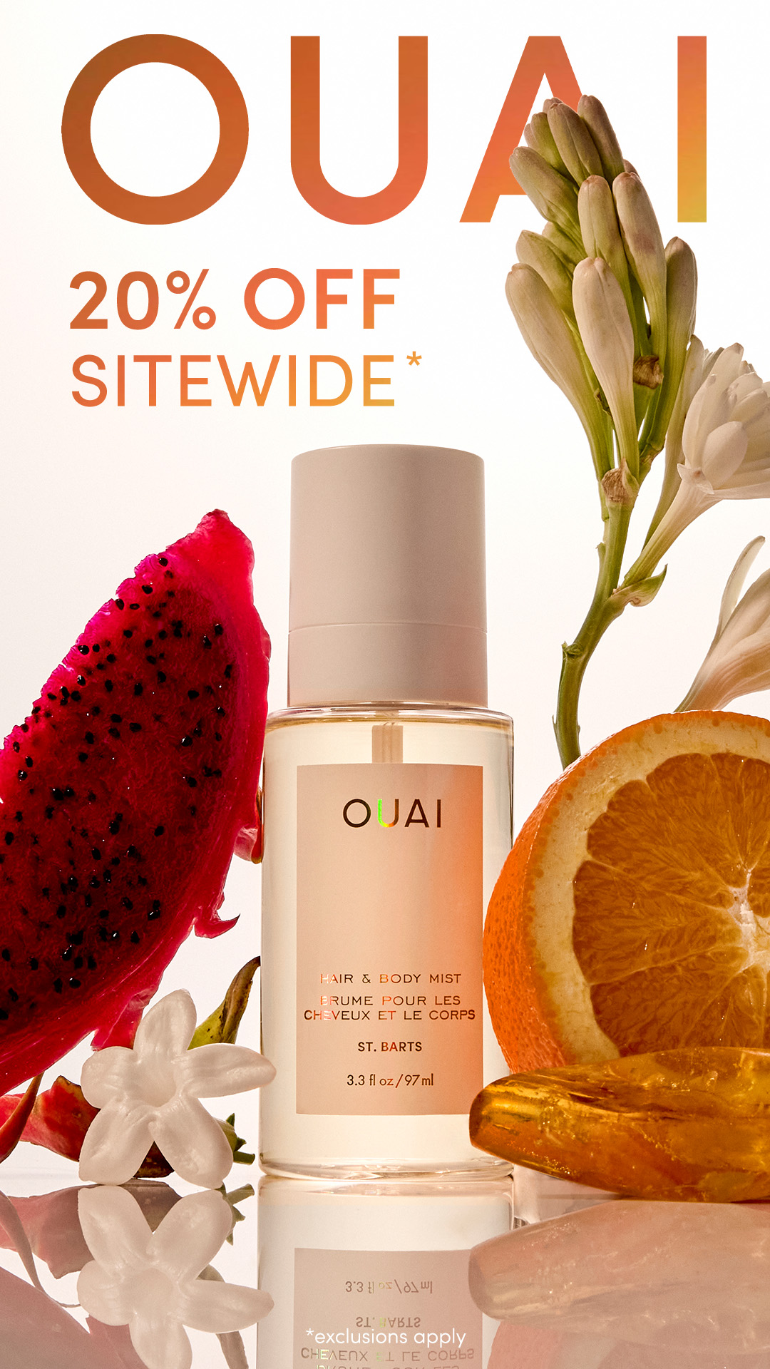 OUAI Facebook ad