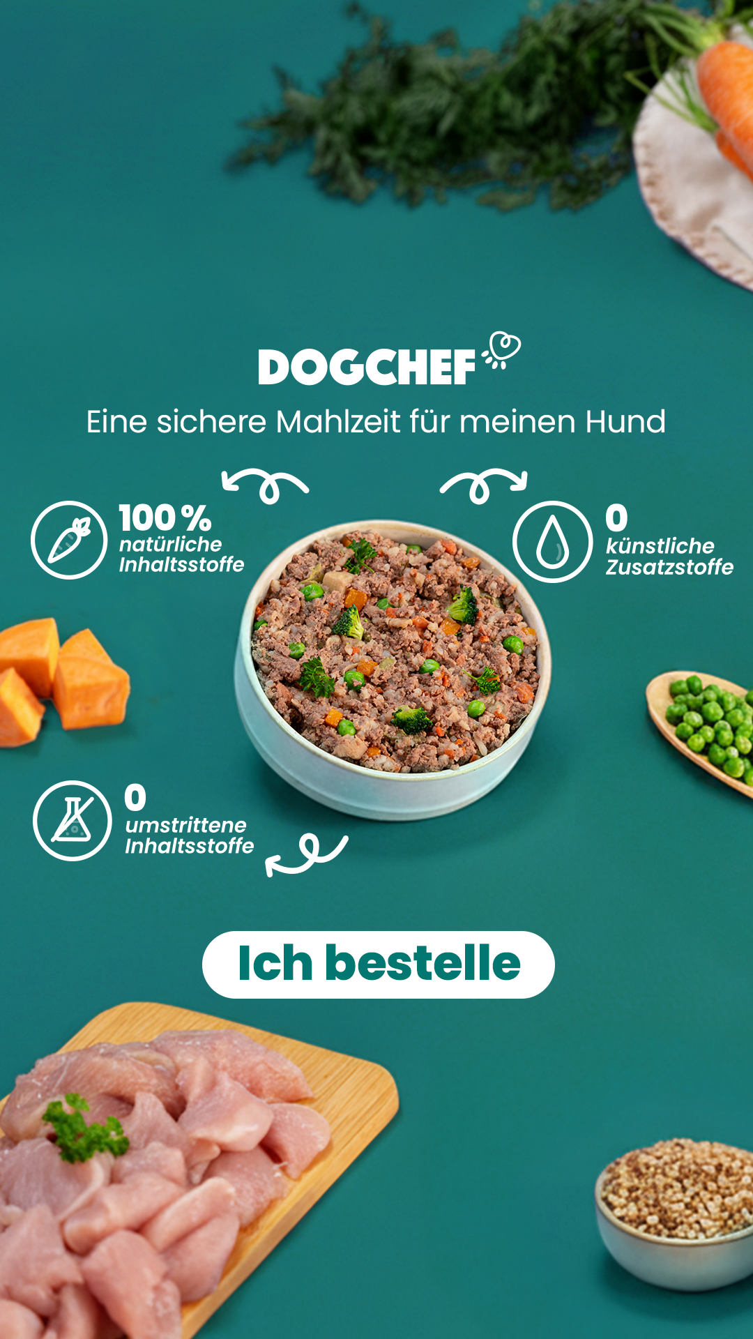 Dog Chef Facebook ad