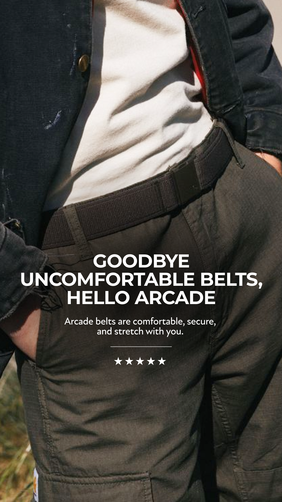 Arcade Belts Facebook ad