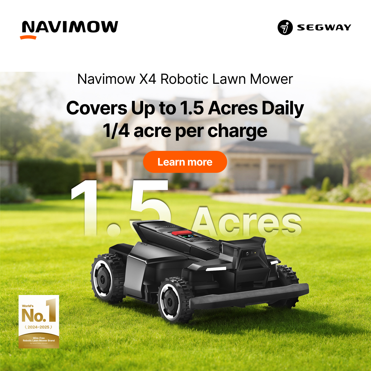Segway Navimow Facebook ad