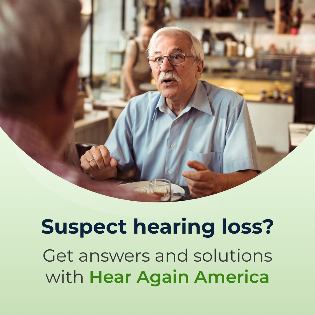 Hear Again America Facebook ad: Don't let hearing loss quiet the sweet sounds…