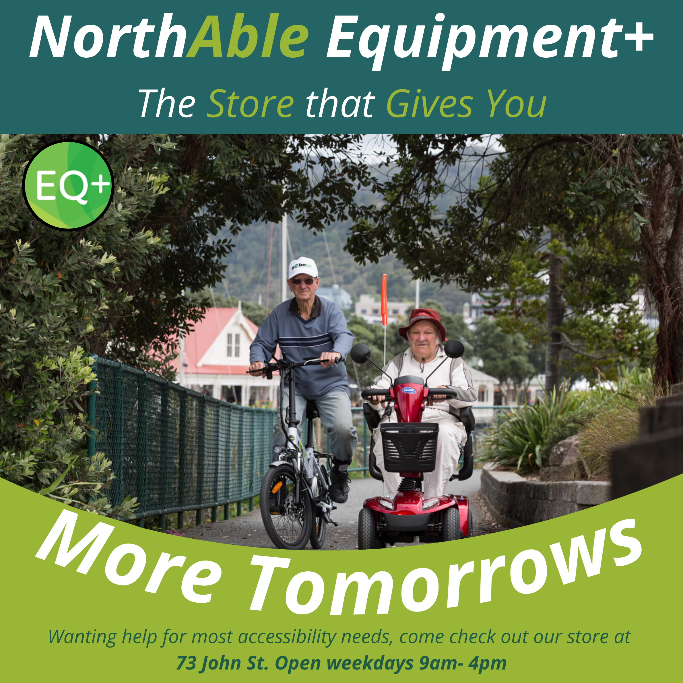 NorthAble Equipment Plus Facebook ad: Equipment Plus